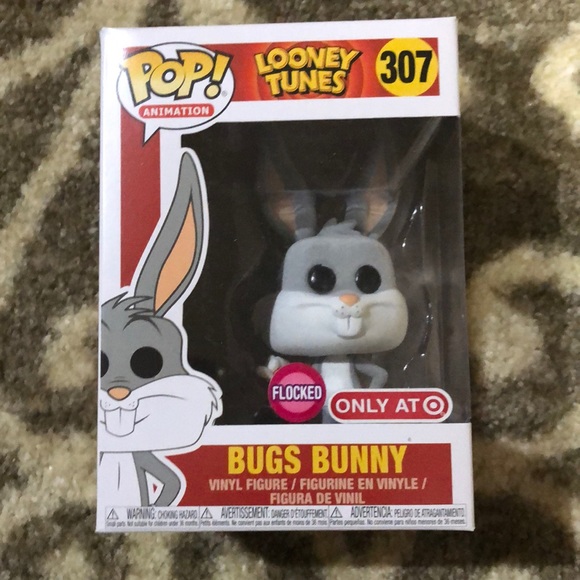bugs bunny funko pop flocked